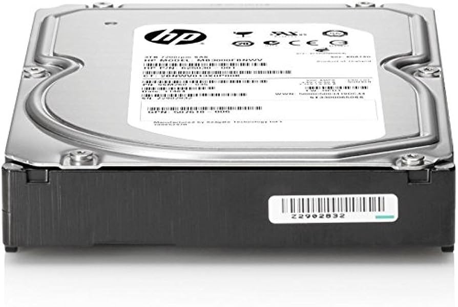 HP 4TB 7.2k SATA 6Gbps LFF 3.5