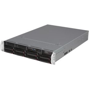   SuperMicro CSE-825 8LFF (8x3.5") + X10SLL-F E3-1246v3 16GB (2x 8GB) 10600E 1x 560W NHS 2U Rack Svr