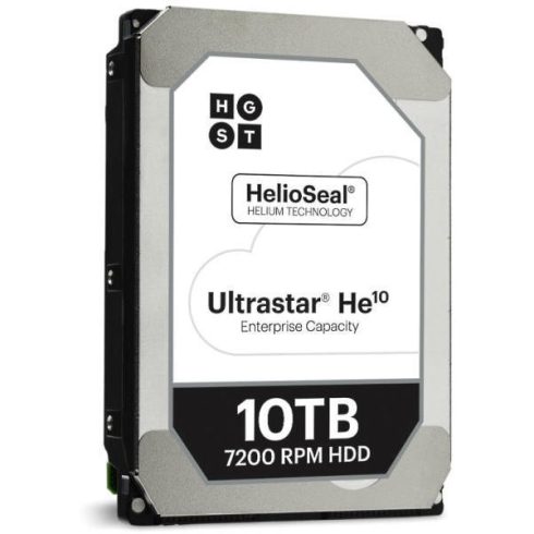 HGST Ultrastar DC 10TB 7.2k 12G LFF 3.5" SAS He10 512e Hard Drive