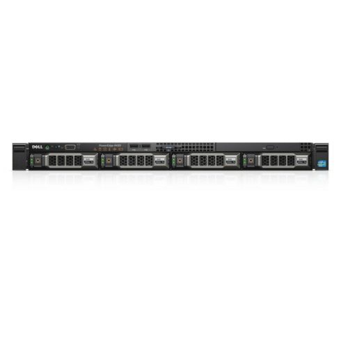 Dell R430 4LFF 2x E5-2630v3 32GB 4x Tray 1x SFFtoLFF Ad. H330 2x 550W Idrac Ent. Rails CTO Svr