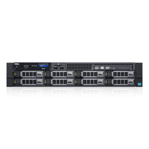 Dell R730 8LFF 2x E5-2640v3 64GB 2133MHz H730 1GB 2x 1Gb+2x 10Gb Base-T 2x750W ID8 Ent. Rail